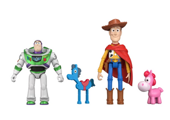 Disney Pixar Toy Story 5 Woody & Buzz Lightyear Playscale Pack Action Figure New