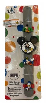 Disney Parks Mickey Mouse and Pals Slider Charms Digital Watch Kids New with Tag