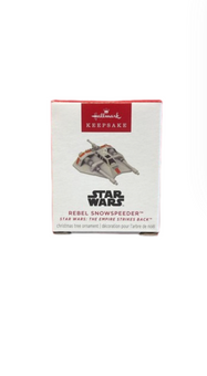 Hallmark 2025 Keepsake Mini Star Wars Rebel Snowspeeder Christmas Ornament New