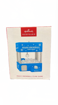 Hallmark 2024 Keepsake Magic Snowball Claw Game Christmas Ornament New with Box