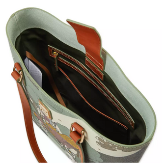 Disney Parks Dooney & Bourke Tote Bag Ichabod and Mr. Toad New with Tags