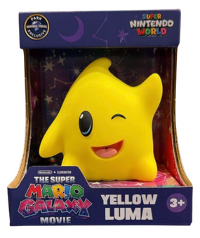 Universal Studios Super Mario Galaxy Yellow Luma Shoulder Pal Toy New with Tag
