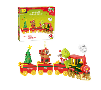 Brickcraft The Grinch Who-Express Train Building Kit Toy New With Tag