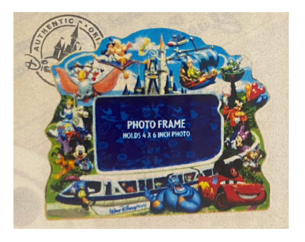 Disney Parks Walt Disney World Storybook Photo Frame Picture New With Box