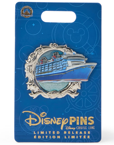 Disney Cruise Line Europe Limited Release Pin New with Card