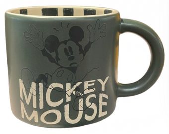 Disney Parks Mickey Mouse Scared Coffee Mug New with Tag