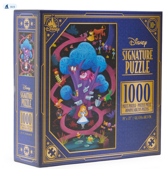 Disney Alice in Wonderland 75th Anniversary Signature 1000 Piece Puzzle New