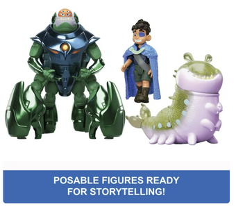 Disney Pixar Elio Storytellers 3 Pack Action Figure Movie Toys Toy New with Box