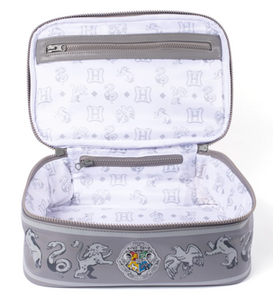 Universal Studios Harry Potter Hogwarts Crest Cosmetic Case Bag New With Tag