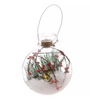 Robert Stanley Winter Scene Orb Glass Christmas Ornament New with Tag