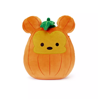 Disney Parks Exclusive Halloween Mickey Pumpkin Squishmallows Plush New with Tag