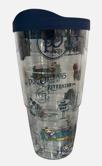 Disney Parks Port Orleans Riverside Resort Tumbler with Lid New with Tag