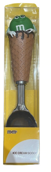 M&M's World Green Character Ice Cream Scoop New with Box