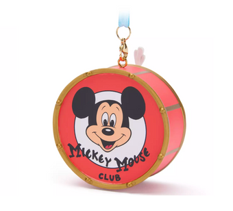 Disney The Mickey Mouse Club 70th Drum Sketchbook Christmas Ornament New w Tag