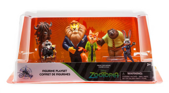 Disney Zootopia Figurine Playset - 6pk Toy New W Tag
