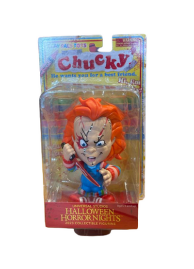 Universal Studios Halloween Horror Nights 2023 Chucky Collectible Figurine New