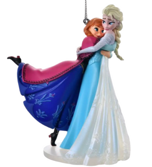 Disney Parks Princess Frozen Elsa Anna Christmas Ornament New With Tag