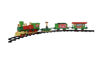 Disney Pixar Toy Story Holiday Train Set Locomotive Woody Sleigh Car New W Tag
