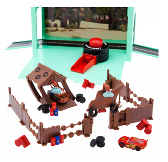 Disney Parks Mater's Junkyard On-the-Go Play Set Cars Toy New With Tag
