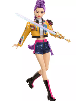KPop Demon Hunters HUNTR/X Rumi Fashion Doll in Removable Look New w Box