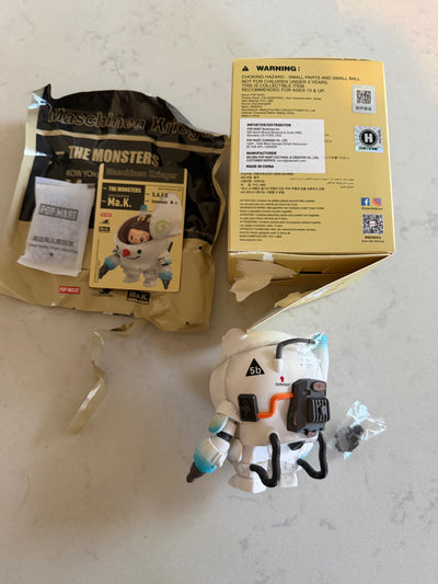 Pop Mart Labubu The Monsters x Kow Yokoyama Ma.k Snowman New w Box USA SELLER