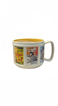 Disney Parks Classic Movie Poster Ceramic Coffee Mug New