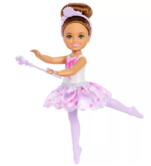 Barbie in the Nutcracker Chelsea Lavender Ballerina Doll Toy New With Tag