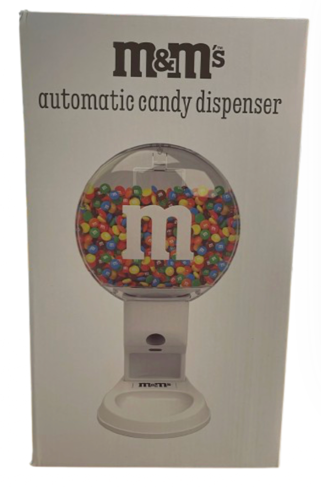 M&M's World Lentil Motion Activated Automatic Candy Dispenser New With Tag