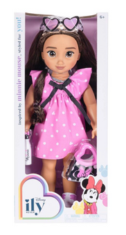 Disney ILY 4ever 18" Doll Inspired by Minnie - Pink Dress New With Box