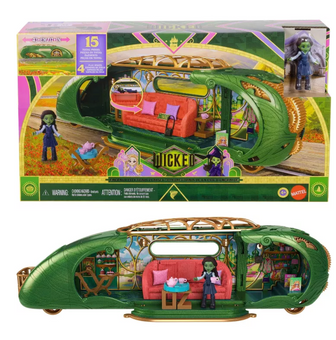 Universal Pictures Wicked Emerald City Train Small Doll Playset Toy New with Tag