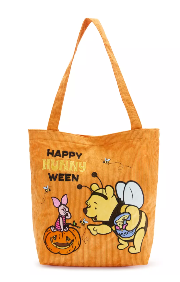 Disney Winnie the Pooh and Piglet Happy Hunny Ween Tote Bag New with Tag