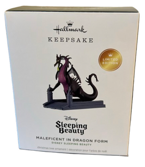 Hallmark Disney Sleeping Beauty Maleficent in Dragon Form Ornament New With Box