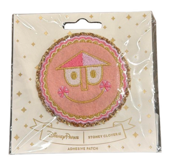 Disney Parks Stoney Clover Lane Adhesive Patch It's a Small World Clock Face New