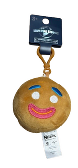 Universal Studios Shrek Gingerbread Man Plush Keychain New With Tag