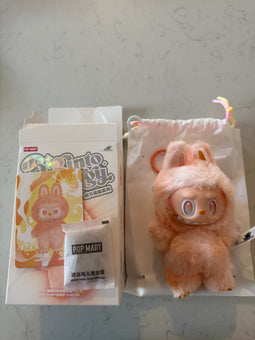 Pop Mart Labubu The Monsters Big to Energy Happiness Vinyl Face Plush Keychain