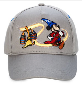 Disney Parks Hat Baseball Cap - Fantasia - Sorcerer Mickey Mouse New With Tag