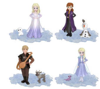 Disney Frozen 5.5" Ice Reveal Surprise Small Doll with Gel Toy New With Box