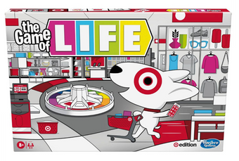 Hasbro Gaming Game of Life - Target Edition New With Box