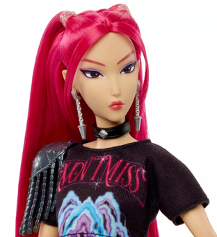 KPop Demon Hunters HUNTR/X Mira Fashion Doll in Removable Look New w Box
