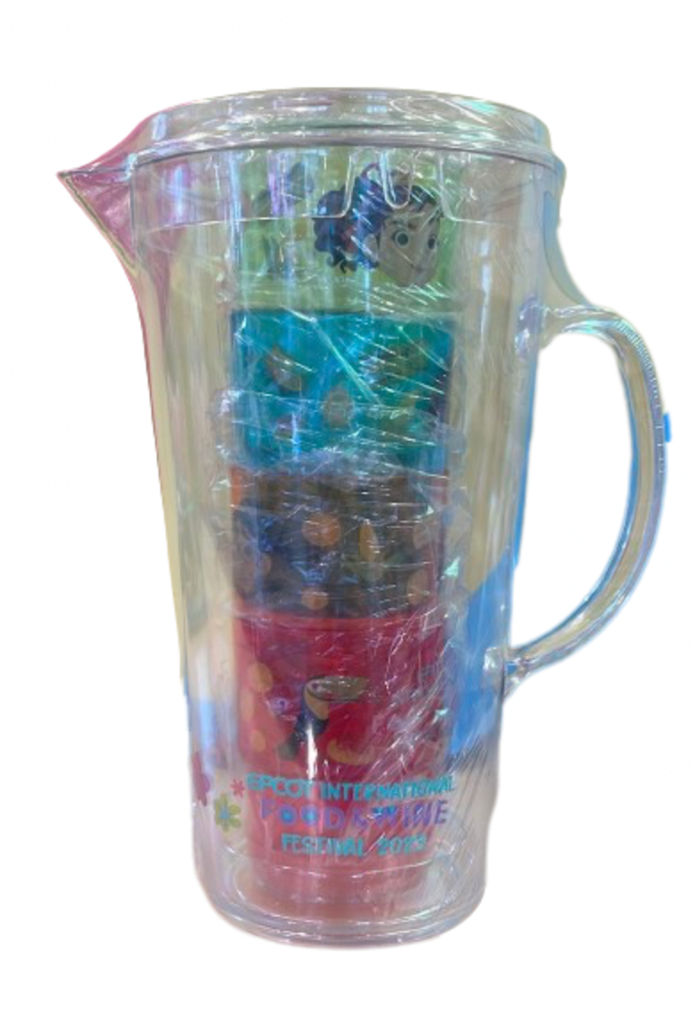 Disney EPCOT Food and Wine 2023 Festival Encanto Familia Pitcher with 5 Cups New