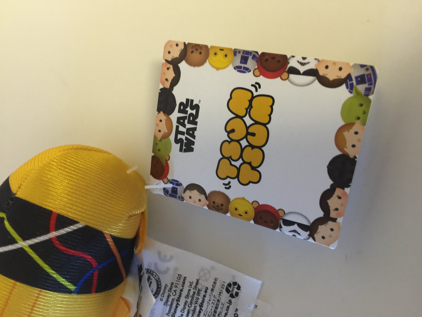 disney usa authentic star wars C-3PO tsum mini plush new with tags