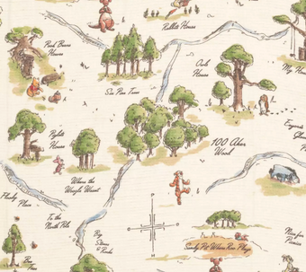Disney Parks Winnie the Pooh and Pals Throw Blanket New with Tag