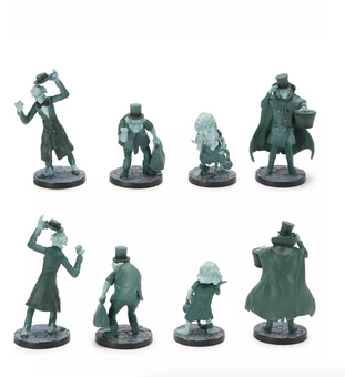 Disney Parks The Haunted Mansion Figurine Playset Toy New With Box