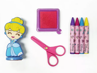 Disney Princess Deluxe Activity Egg with Stickers Crayons New Sealed