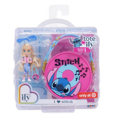 Disney ILY 4ever 2.5" Tote-ILY Stitch Inspired Doll - Pink New with Tag
