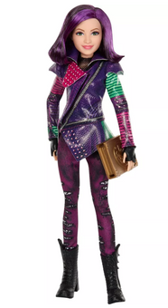Disney Descendants Mal Isle of the Lost Anniversary Doll Movie Inspired Outfit