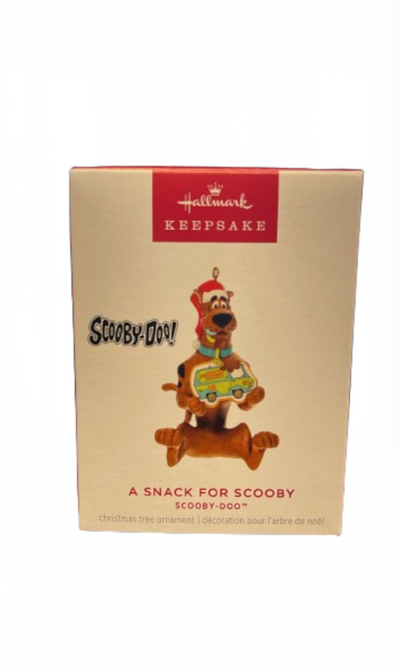 Hallmark 2024 Keepsake Scooby-Doo A Snack for Scooby Christmas Ornament New Box