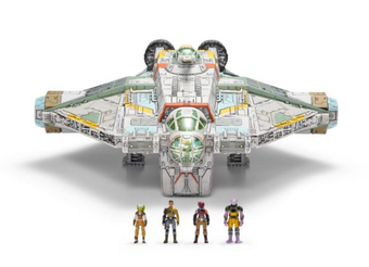 Disney Star Wars Micro Galaxy Squadron Ghost with Mini Figures New With Box