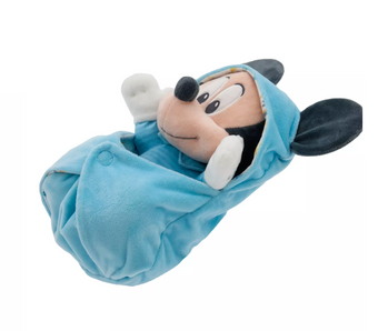 Disney Parks Babies Mickey Plush in Swaddle New With Tag