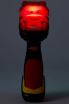 Disney Parks Lightning McQueen Glow Wand with Lights and Sounds Cars New